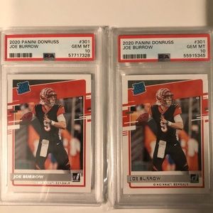 Joe Burrow rc’s